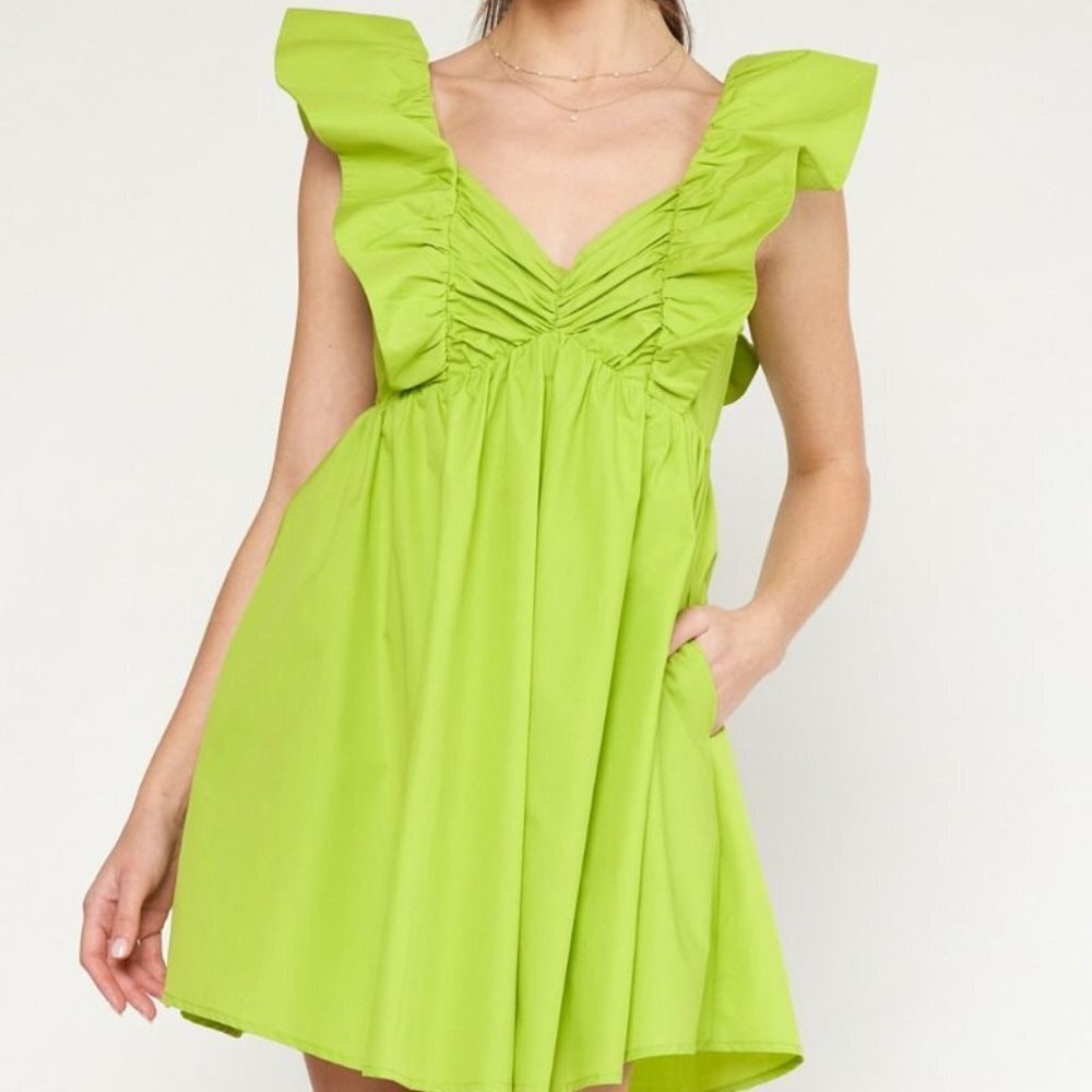 A Twist of Lime Dress - Picture 4 of 8